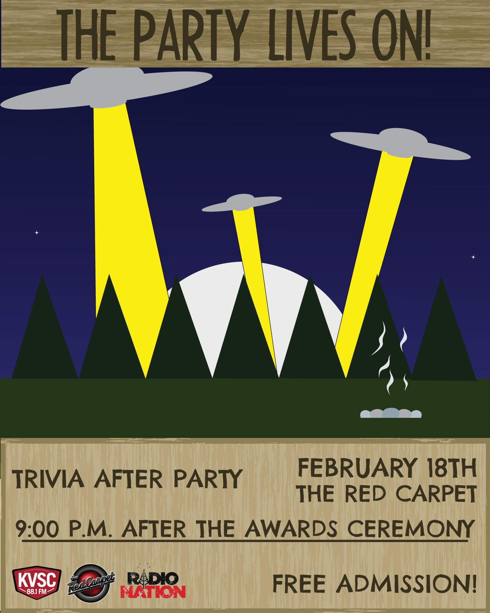 2024TRIVIAAFTERPARTY01 KVSC 88.1 FM